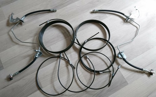 Bremsleitungssatz opel meriva - bremsleitungssatz,