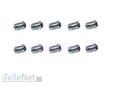 10x Überwurfschraube Bördel